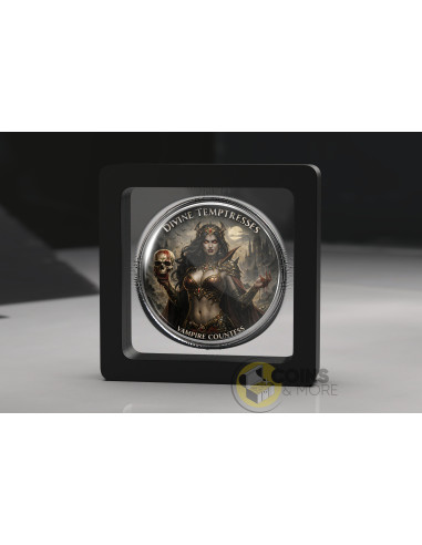 VAMPIRE COUNTESS Divine Temptresses 1/2 Oz Silver Coin 1$ Republic of Sog 2026 - Coins & More - Argent