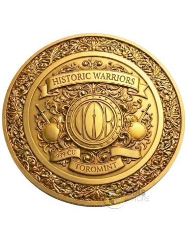 SPARTAN ARMY Historic Warriors 10 Oz Colorized Copper Medal - Coins & More - Demnächst