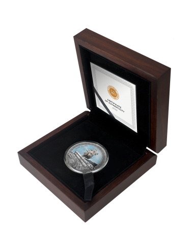 SAN JOSE - Grand Shipwrecks in a History 2 Oz Silver Coin 5$ Niue 2022 - Coins & More - Niue