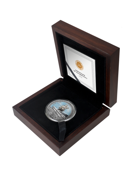 SAN JOSE - Grand Shipwrecks in a History 2 Oz Silver Coin 5$ Niue 2022 - Coins & More - Niue