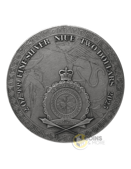SPHINX 2 Oz Silver Coin 2$ Niue 2025 - Coins & More - Niue