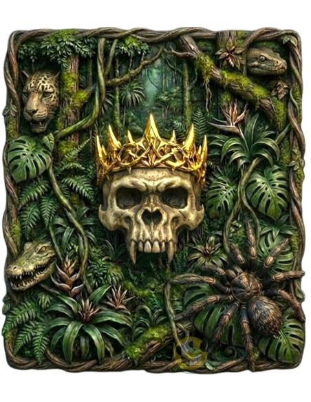 SOVEREIGN SKULLS 10 Oz Colorized Copper Medal - Coins & More - Kupfer