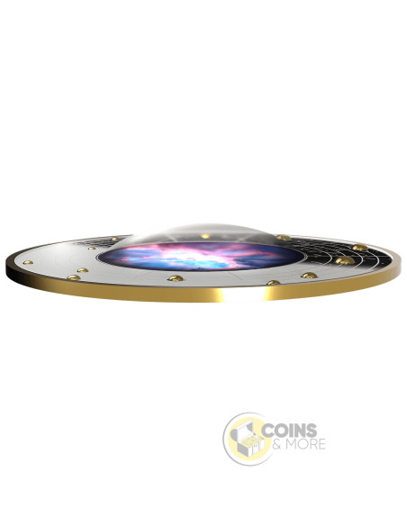STELLAR NEBULA Life Cycle of Stars Silver Coin 500 Francs CFA Cameroon 2026 - Coins & More - Kamerun