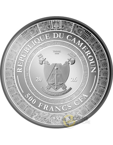 GOLDEN EAGLE Mexican Big Five 500 Francs Cameroon 2026 - Coins & More - Camerún