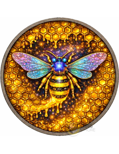 EXCLUSIVE BEE Glitter Wings Series 1 Oz Copper Medal - Coins & More - Coming Soon