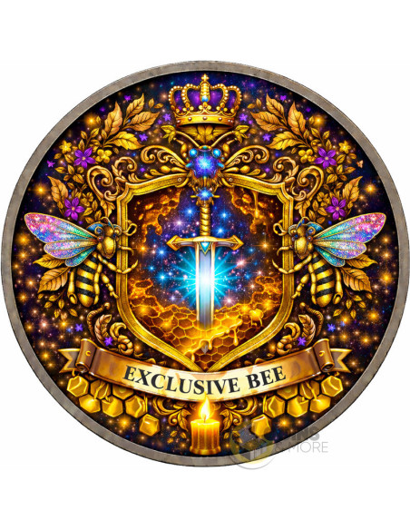 EXCLUSIVE BEE Glitter Wings Series 1 Oz Copper Medal - Coins & More - Coming Soon