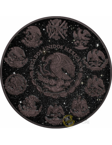 DIAMOND LIBERTAD SKULL 1 Oz Silver Coin Mexico 2024 - Coins & More - Mexico