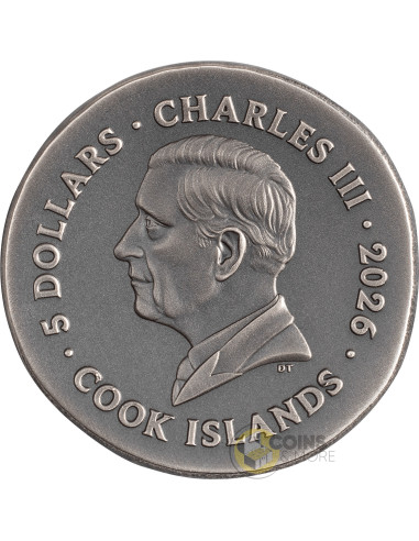 KRIOS Numismatic Icons 1 Oz Silver Coin 5$ Cook Islands 2026 - Coins & More - Cook Islands