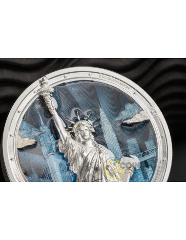 STATUE OF LIBERTY Timeless Icons 2 Oz Silver Coin 10$ Cook Islands 2026 - Coins & More - À Venir