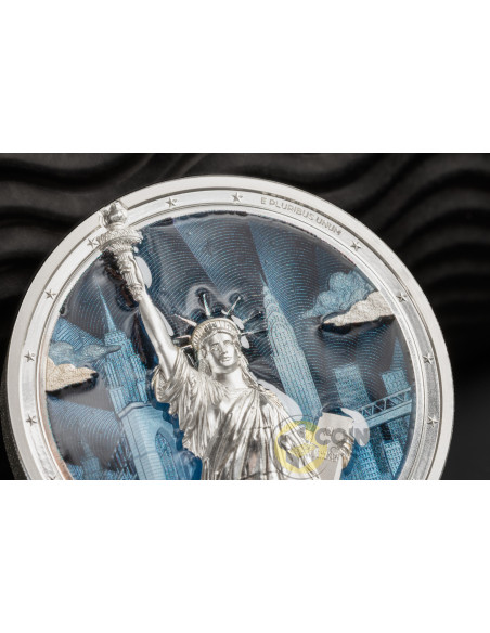 STATUE OF LIBERTY Timeless Icons 2 Oz Silver Coin 10$ Cook Islands 2026 - Coins & More - À Venir