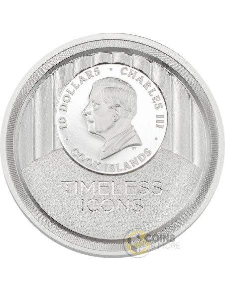 STATUE OF LIBERTY Timeless Icons 2 Oz Silver Coin 10$ Cook Islands 2026 - Coins & More - À Venir