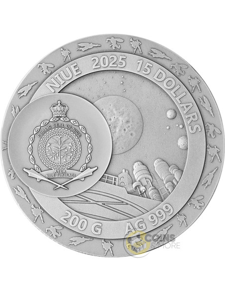 SUPERMAN 200g Silver Coin 15$ Niue 2025 - Coins & More - Niue