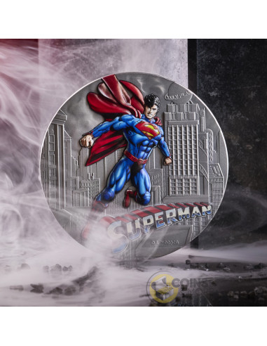 SUPERMAN 200g Silver Coin 15$ Niue 2025 - Coins & More - Niue