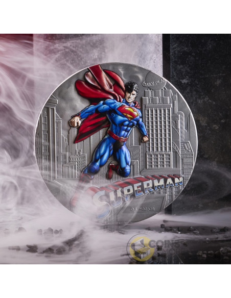SUPERMAN 200g Silver Coin 15$ Niue 2025 - Coins & More - Niue