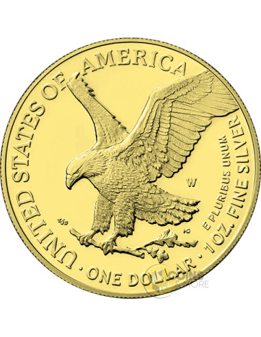 MOSAIC EAGLE 1 Oz Silver Coin 1$ USA 2026 - Coins & More - À Venir