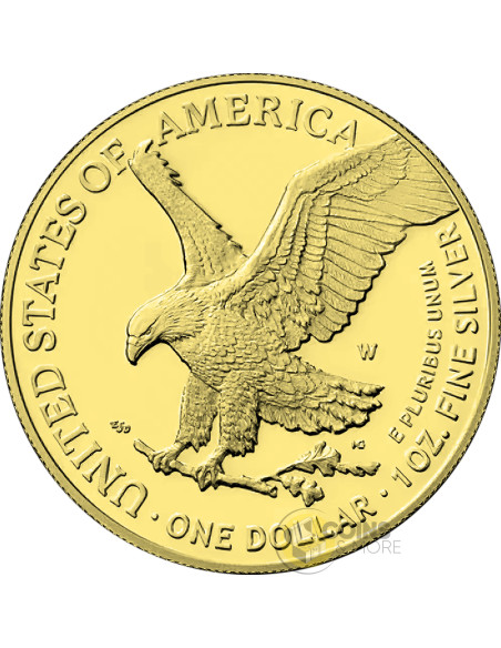 MOSAIC EAGLE 1 Oz Silver Coin 1$ USA 2026 - Coins & More - À Venir