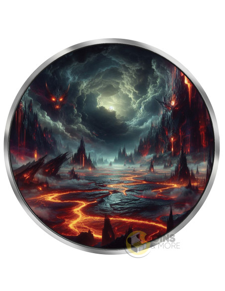 AZAZEL Angels and Devils 1 Oz Silver Coin 5$ Canada 2026 - Coins & More - À Venir