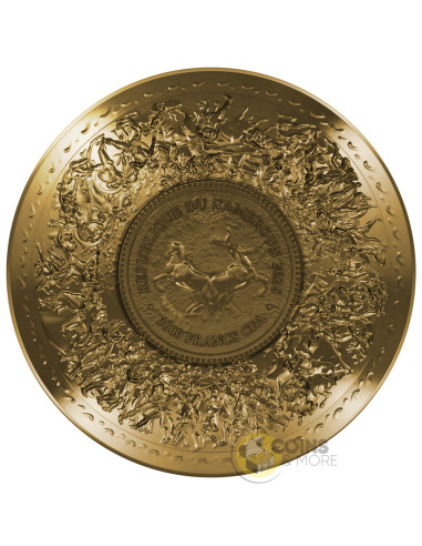 SHIELD OF ACHILLES 4 Oz Silver Coin 3000 Francs Cameroon 2026 - Coins & More - Coming Soon