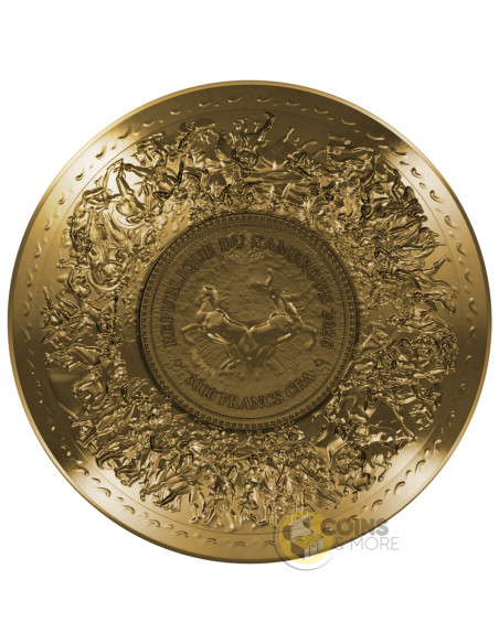 SHIELD OF ACHILLES 4 Oz Silver Coin 3000 Francs Cameroon 2026 - Coins & More - Coming Soon