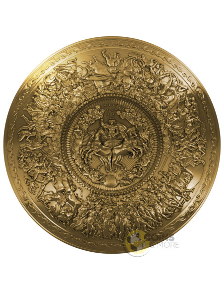 SHIELD OF ACHILLES 4 Oz Silver Coin 3000 Francs Cameroon 2026 - Coins & More - Coming Soon