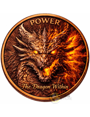 DRAGON Virtues 1 Oz Copper Medal 2026 - Coins & More - Coming Soon