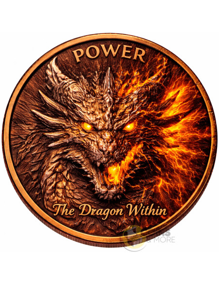 DRAGON Virtues 1 Oz Copper Medal 2026 - Coins & More - Coming Soon