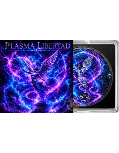 PLASMA LIBERTAD 1 Oz Silver Coin Mexico 2024 - Coins & More - Demnächst