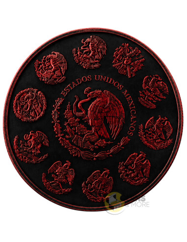 LIBERTAD EN ROJO 5 Oz Colorized Copper Medal - Coins & More - Coming Soon