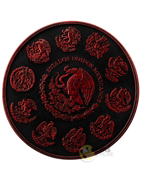 LIBERTAD EN ROJO 5 Oz Colorized Copper Medal - Coins & More - Coming Soon