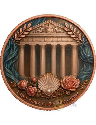 APHRODITE Goddes of Love 1 Oz Copper Medal - Coins & More - Coming Soon