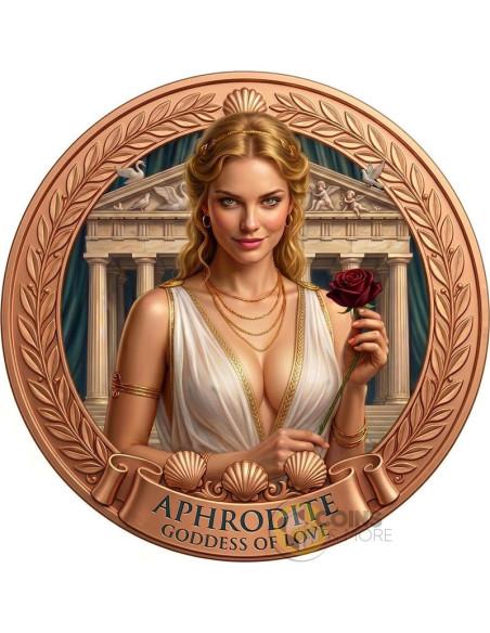 APHRODITE Goddes of Love 1 Oz Copper Medal - Coins & More - Coming Soon