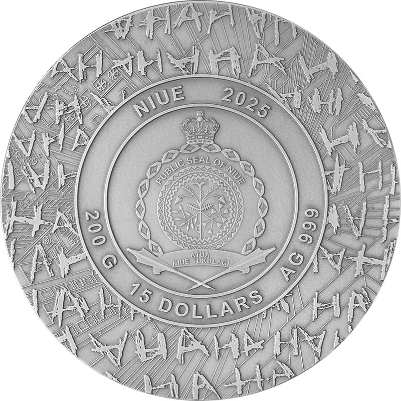 JOKER D CRYSTAL NEW MOON ニュームーン THE JOKER 200g Silver Coin 15$ Niue 2025 | Coins & More