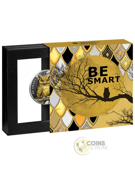 BE SMART 1 Oz Silver Coin 1000 Francs Cameroon 2026 - Coins & More - Coming Soon