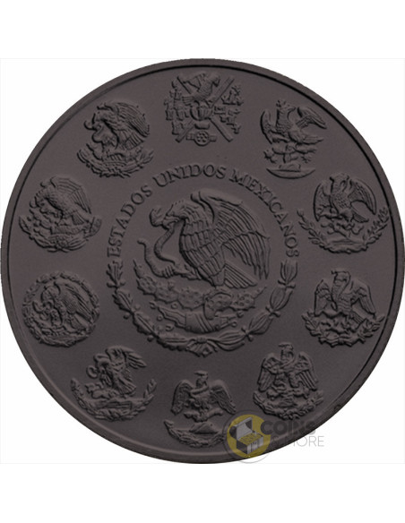 SAINT MICHAEL AND DRAGON’S HOARD 1 Kg Copper & 1 Oz Silver Libertad Mexico 2024 - Coins & More - Próximamente