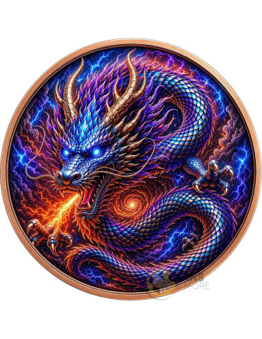 DRAGON OF THE COSMIC STORM 5 Oz Copper Medal - Coins & More - In Arrivo
