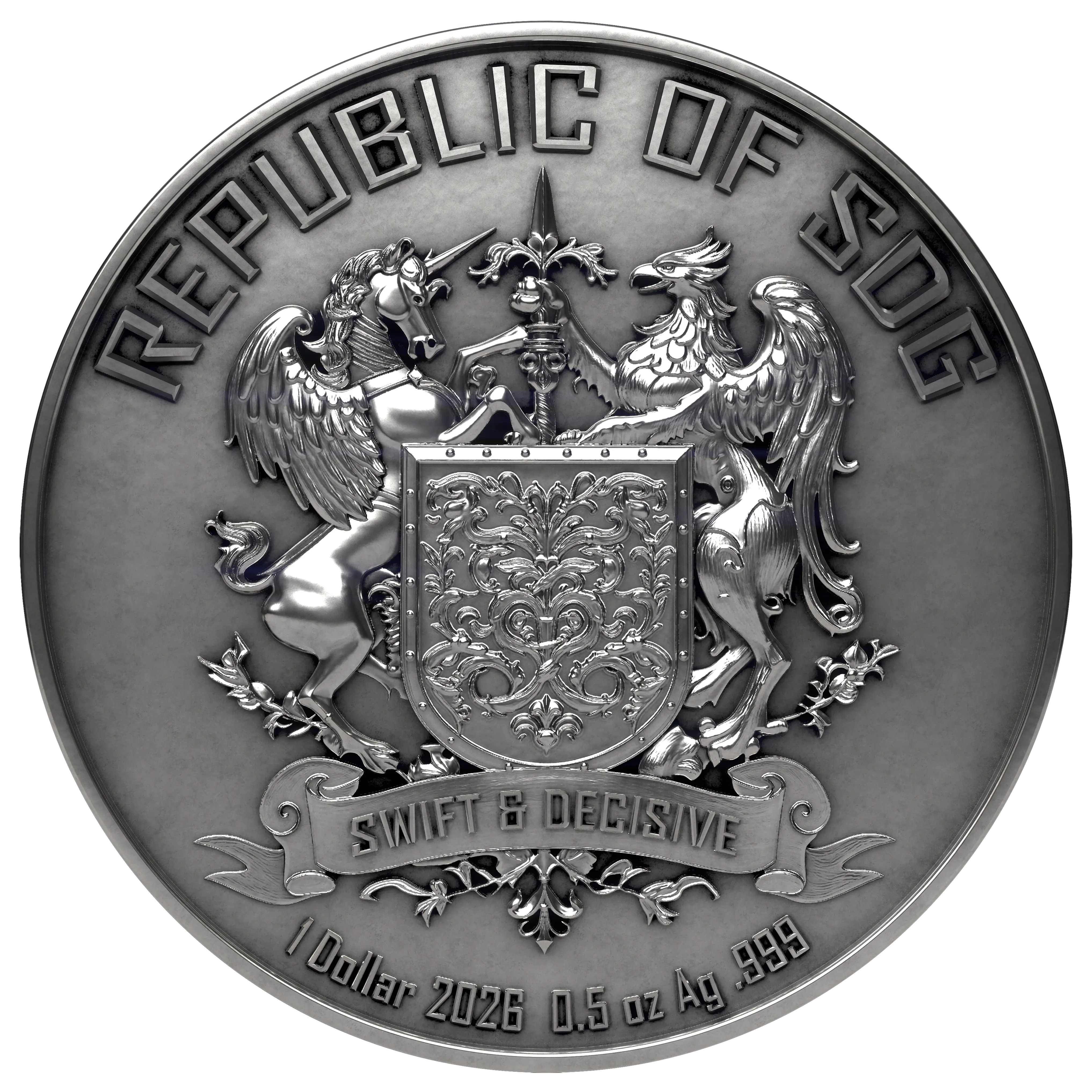 Spirit of a Nation 2018　銀貨セット THE STARRY NIGHT By Vincent Van Gogh Masterworks in Silver 1/2 Oz S