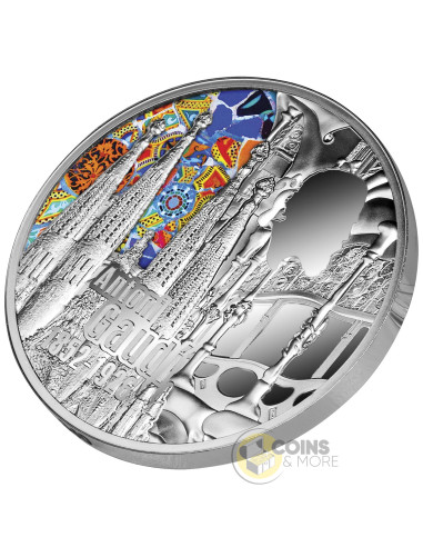 ANTONI GAUDI : 100TH ANNIVERSARY OF HIS DEATH 1 Oz Silver Coin 5€ Euro Malta 2026 - Coins & More - Coming Soon
