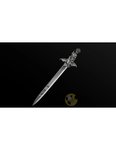 ASCALON : Sword of St. George Shaped 1 Oz Silver Coin 2 Tala Samoa 2026 - Coins & More - Próximamente