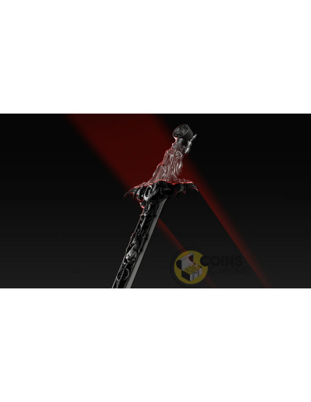 ASCALON : Sword of St. George Shaped 1 Oz Silver Coin 2 Tala Samoa 2026 - Coins & More - Próximamente