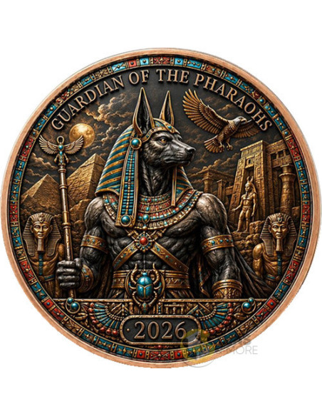 EGYPT Ancient Empires 1 Oz Copper Medal - Coins & More - Coming Soon