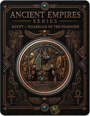 EGYPT Ancient Empires 1 Oz Copper Medal - Coins & More - Coming Soon