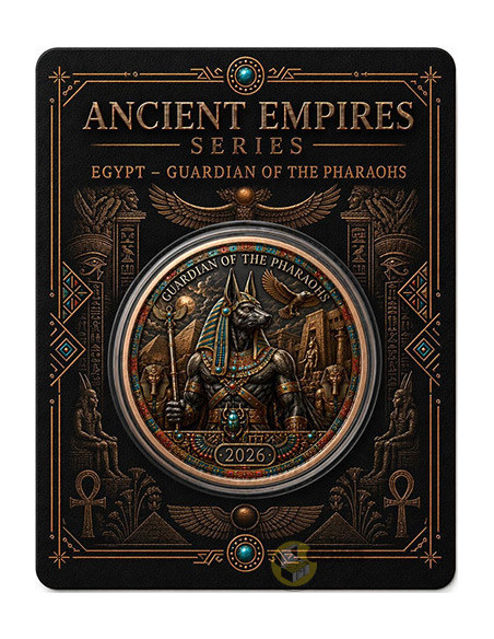 EGYPT Ancient Empires 1 Oz Copper Medal - Coins & More - Coming Soon