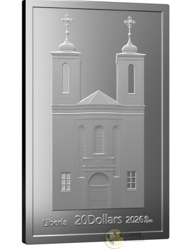 THE DIVINE MERCY JESUS 1 Oz Silver Coin 20$ Liberia 2026 - Coins & More - Liberia