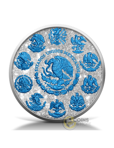 LIBERTAD Diamond Dust Ice 1 Oz Silver Coin Mexico 2024 - Coins & More - Coming Soon