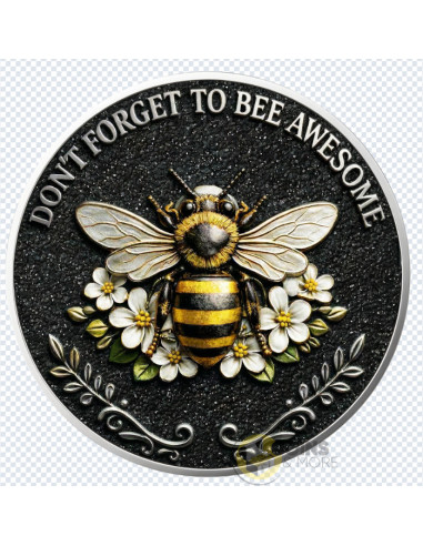 THE BEE Inspired Spirit 1 Oz Copper Pendant - Coins & More - In Arrivo