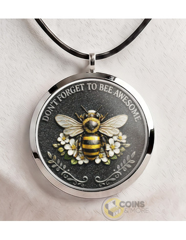 THE BEE Inspired Spirit 1 Oz Copper Pendant - Coins & More - In Arrivo