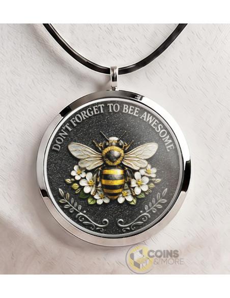 THE BEE Inspired Spirit 1 Oz Copper Pendant - Coins & More - In Arrivo