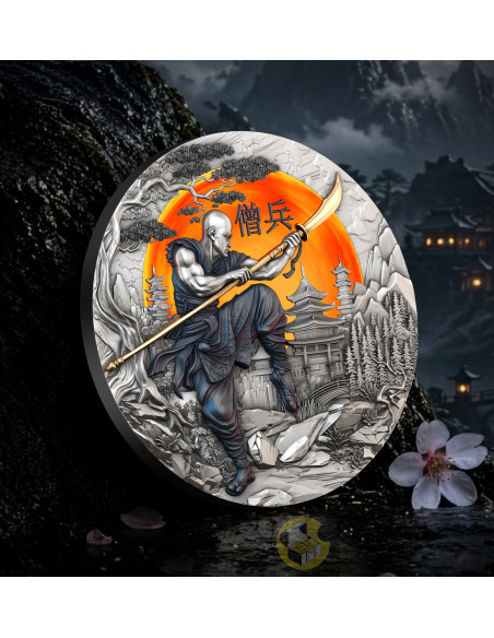 SOHEI The Warrior's Path 2 Oz Silver Coin 5$ Niue 2026 - Coins & More - À Venir