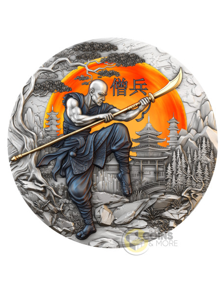 SOHEI The Warrior's Path 2 Oz Silver Coin 5$ Niue 2026 - Coins & More - À Venir