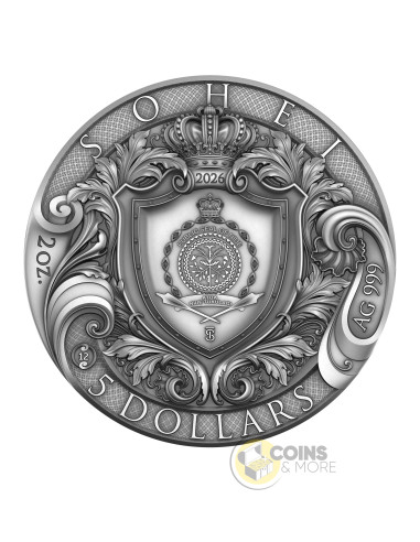 SOHEI The Warrior's Path 2 Oz Silver Coin 5$ Niue 2026 - Coins & More - À Venir